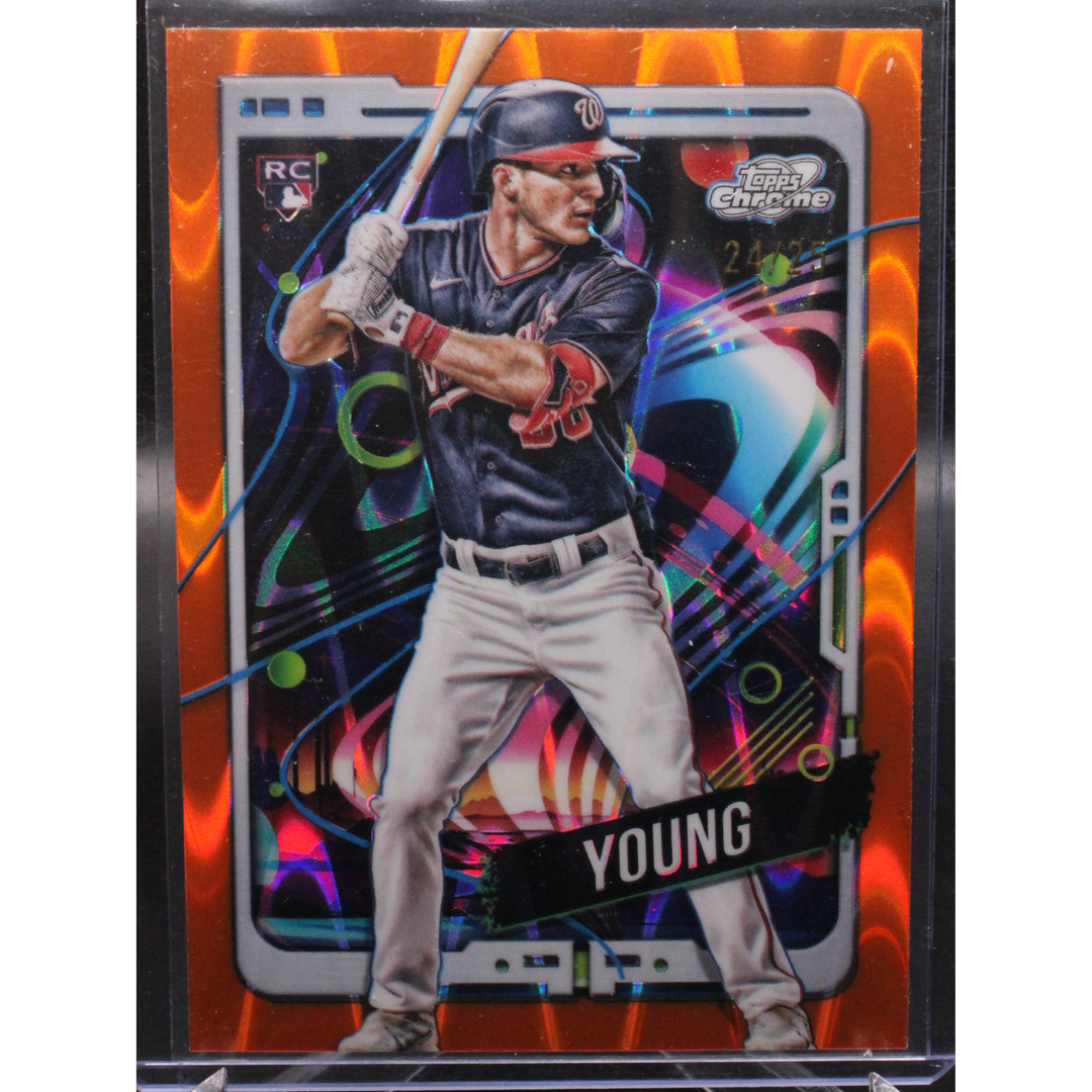 2024 Cosmic Chrome - Jacob Young 193 - Orange /25