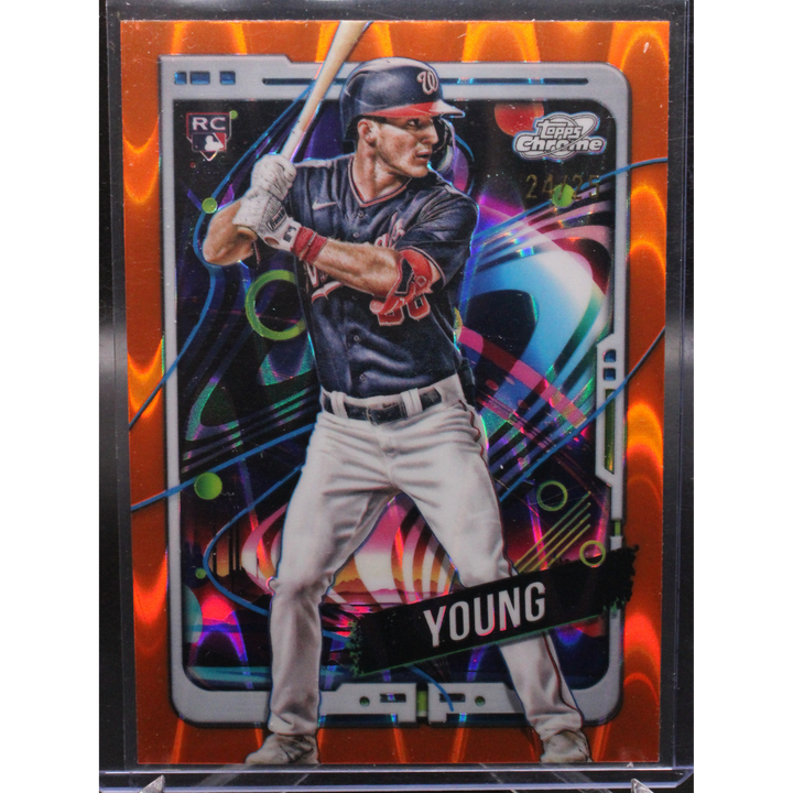 2024 Cosmic Chrome - Jacob Young 193 - Orange /25