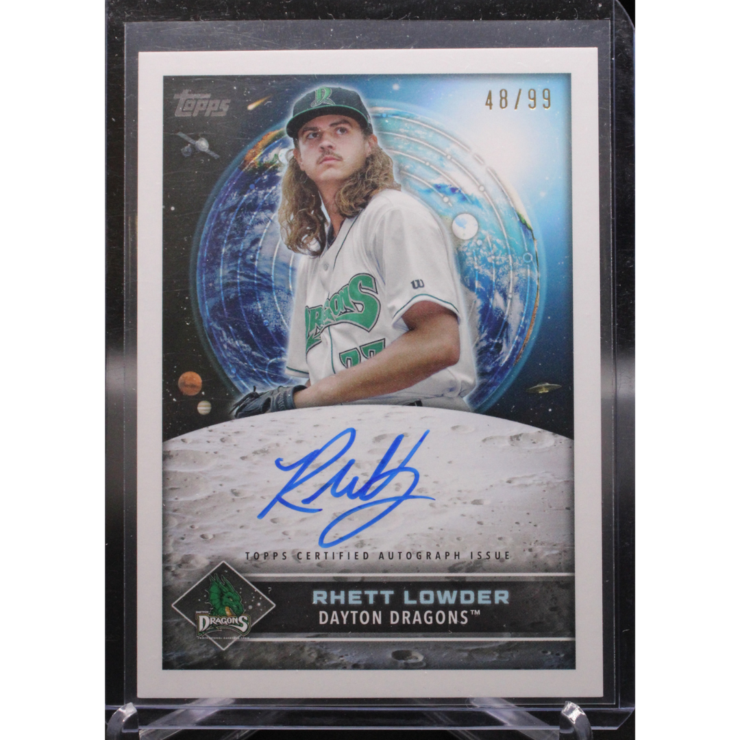 2024 Topps Pro Debut - Rhett Lowder FCA-RL - Future Cornerstones Autograph /99