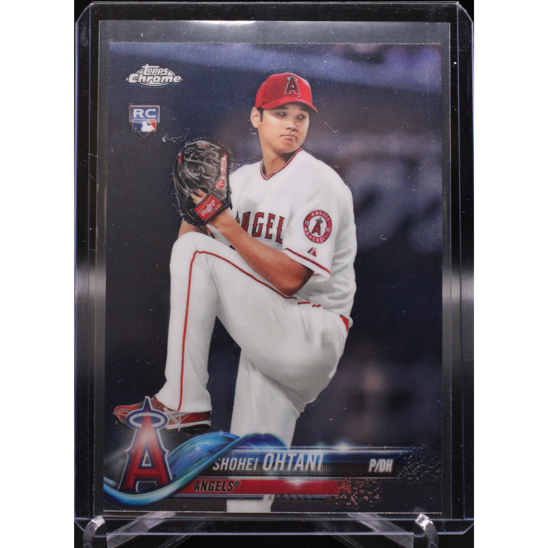 2018 Topps Chrome Baseball - Shohei Ohtani 150 - chrome base