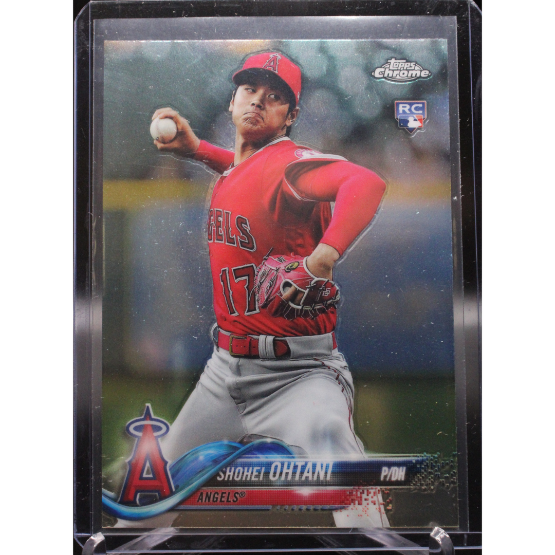 2018 Topps Chrome Update Baseball - Shohei Ohtani HMT1 - chrome base