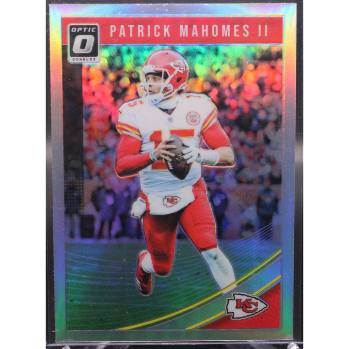 2018 Panini Donruss Optic Football - Patrick Mahomes II 49 - Holo