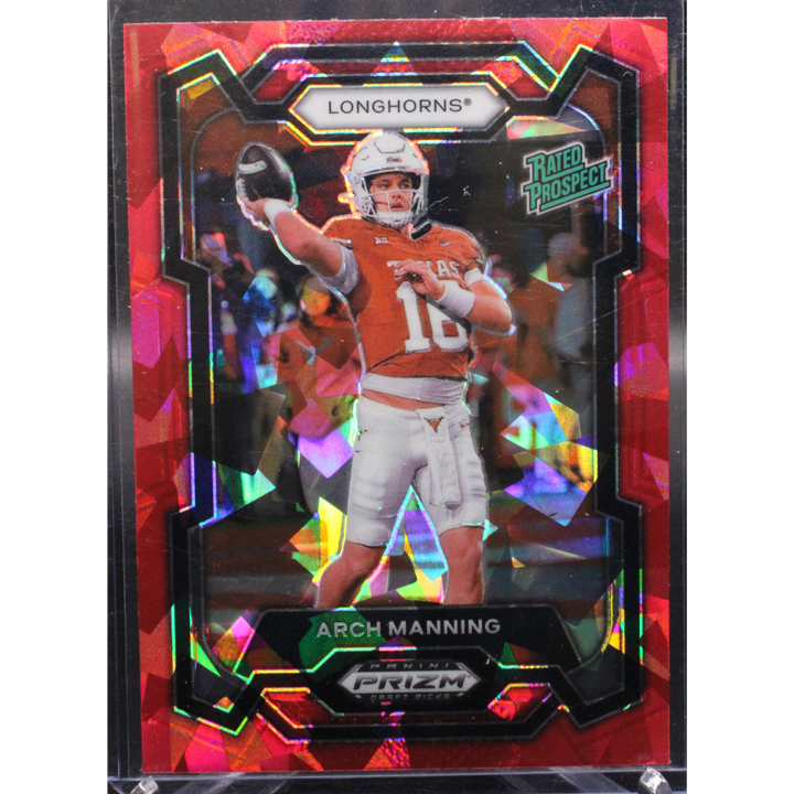 2024 Panini Prizm Draft Football - Arch Manning 192 - Red Ice