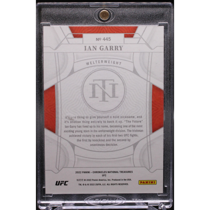 2022 Panini Chronicles UFC - Ian Garry 445 - National Treasures /99