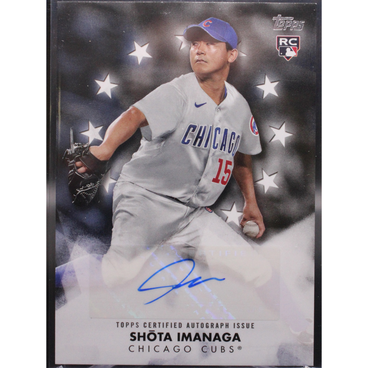 2024 Topps Baseball - Shota Imanaga BSA2-IMA - Baseball Stars Auto