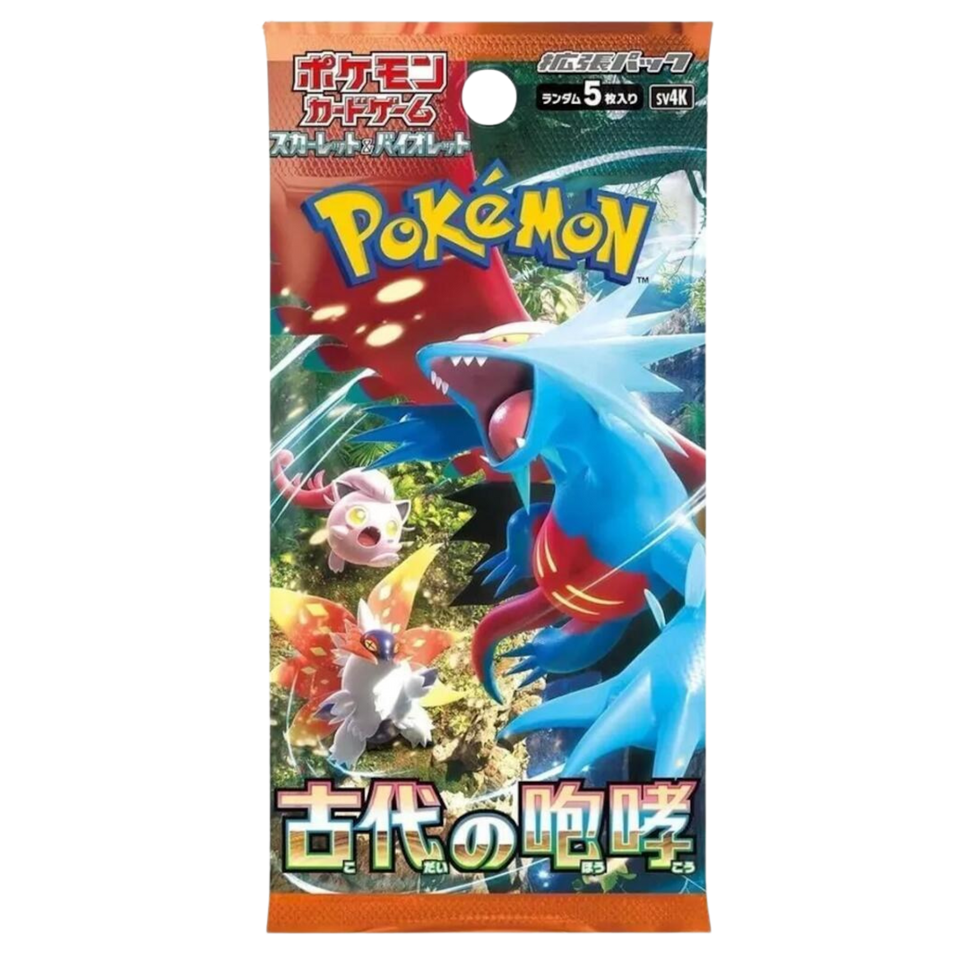 Scarlet & Violet - Ancient Roar Booster Pack (Japanese) - Pokemon TCG