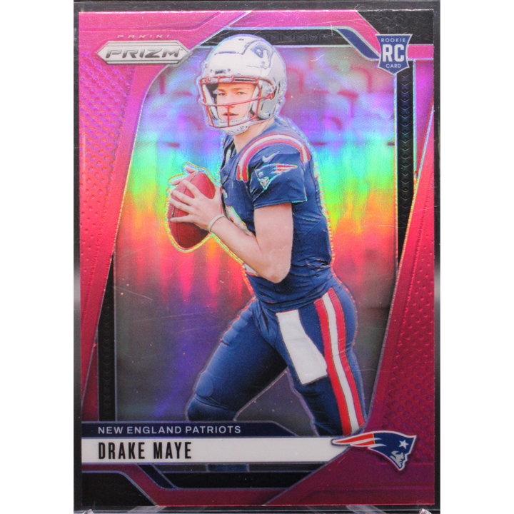 2024 Panini Prizm Football - Drake Maye 329 - Pink Prizm