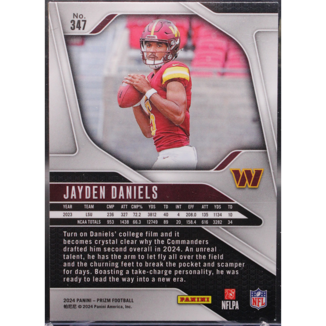 2024 Panini Prizm Football - Jayden Daniels 347 - Base