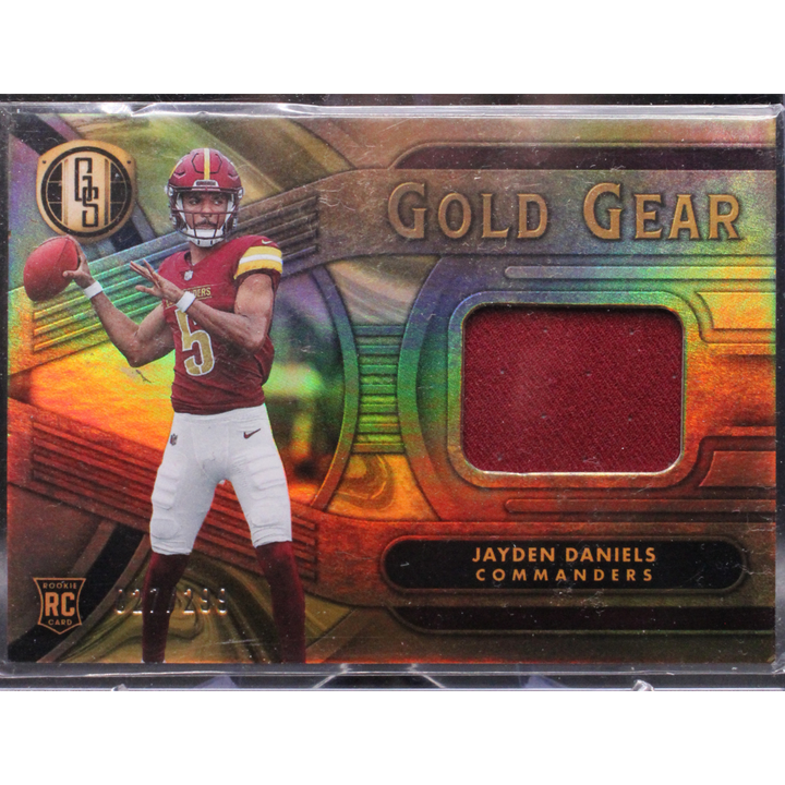 2024 Panini Gold Standard Football - Jayden Daniels GG-JDS - Gold Gear /299