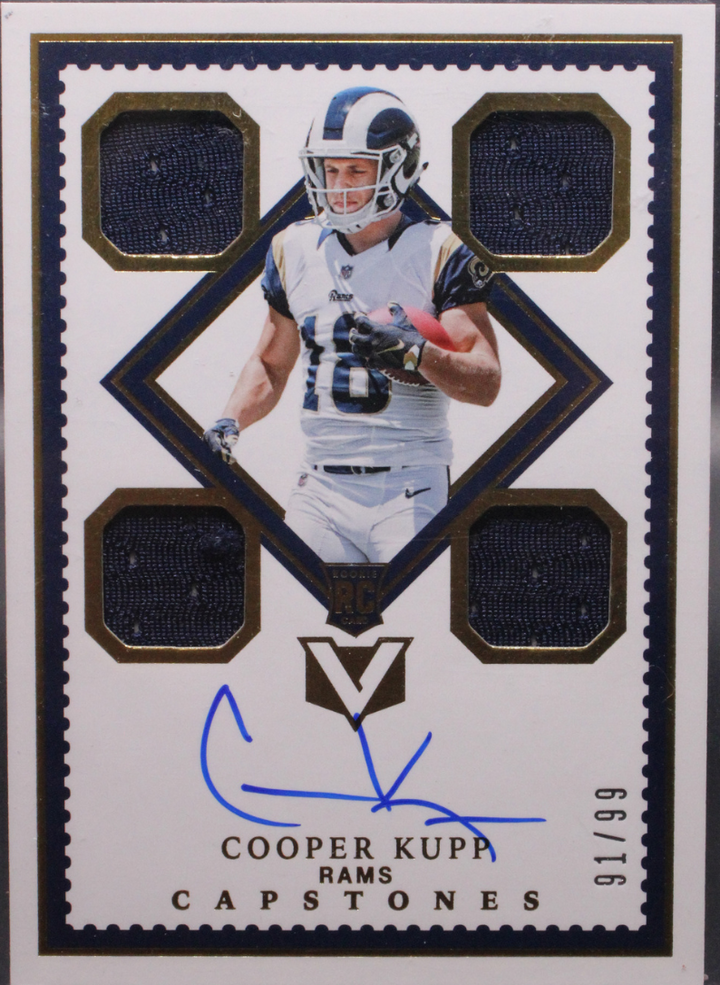 2017 Panini Vertex Football - Cooper Kupp 131 - Capstones RPA /99