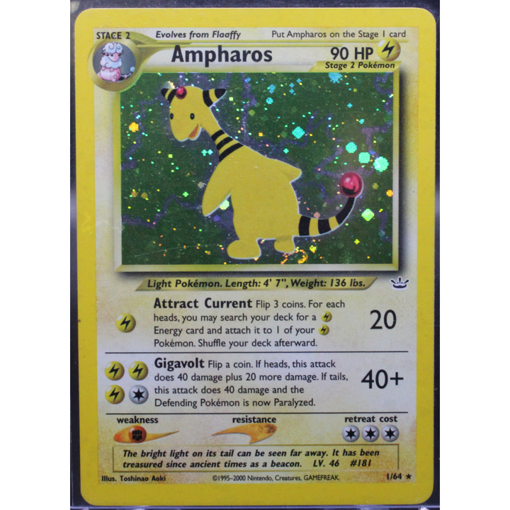 Ampharos - Neo Revelation (N3) LP