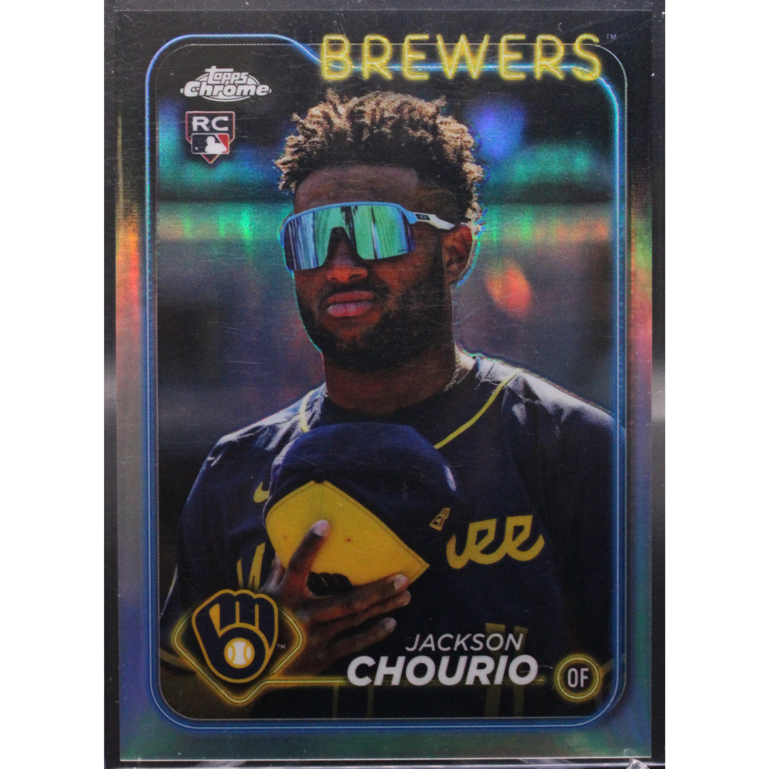 2024 Topps Chrome Update - Jackson Chourio 161 - Image Variation