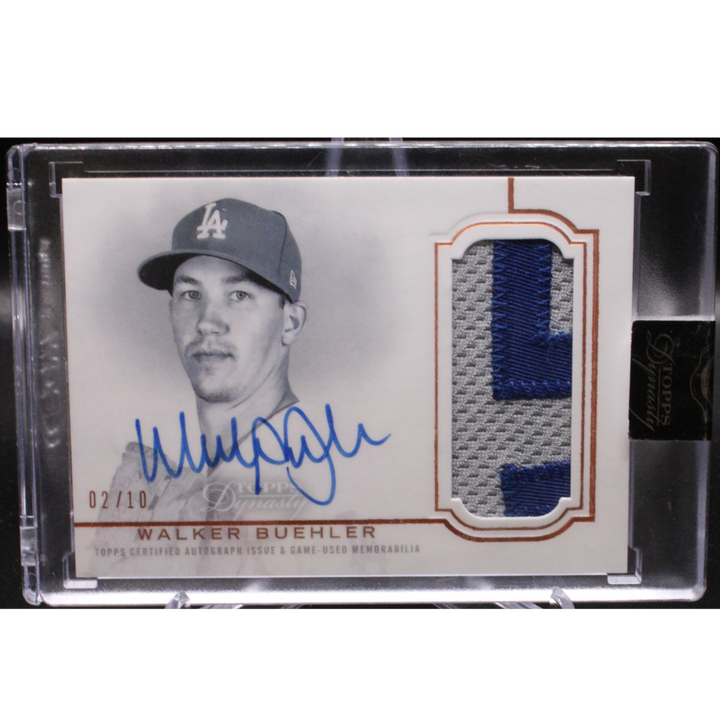 2020 Topps Dynasty - Walker Buehler DAP-WB6 - Jumbo Patch Auto /10