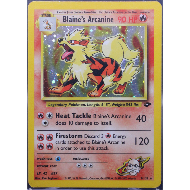 Blaine's Arcanine - Gym Challenge (G2) MP