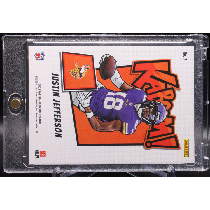 2023 Panini Absolute - Justin Jefferson 7 - Kaboom