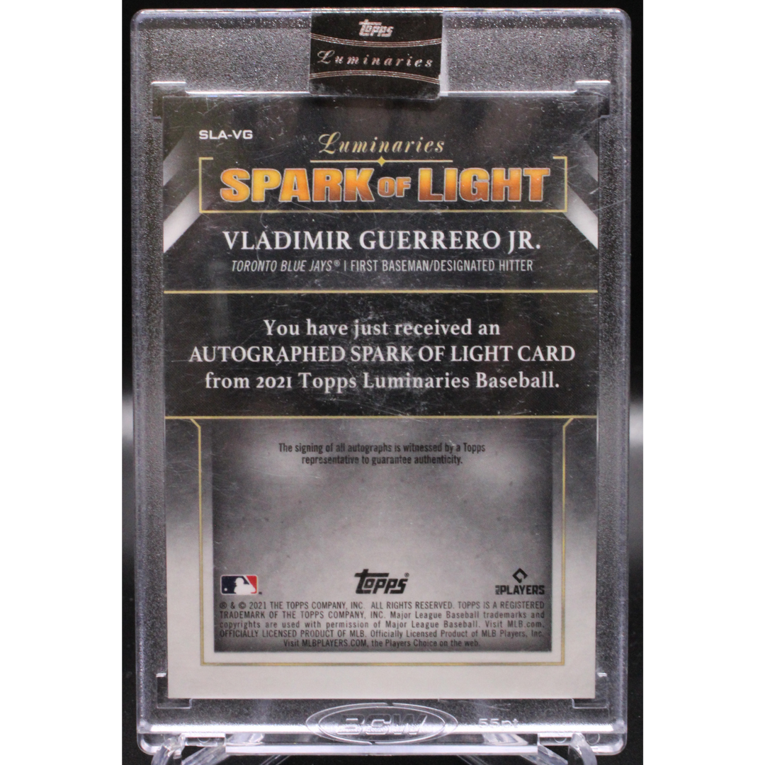 2021 Topps Five Star Baseball - Vladimir Guerrero JR SLA-VG - Spark of Light Card Auto /20