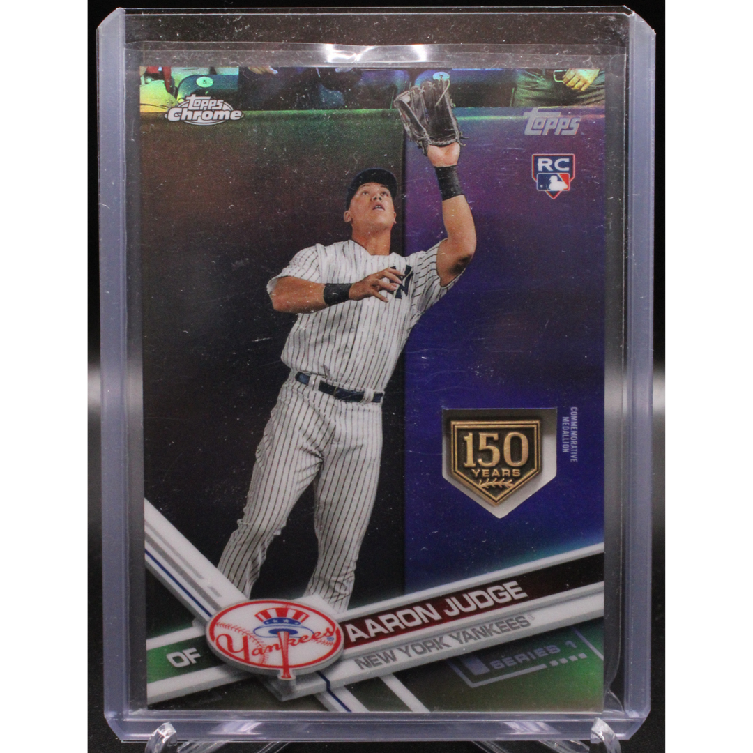 2019 Topps Chrome - Aaron Judge 150M-AJ - Chrome Medallion Reprint