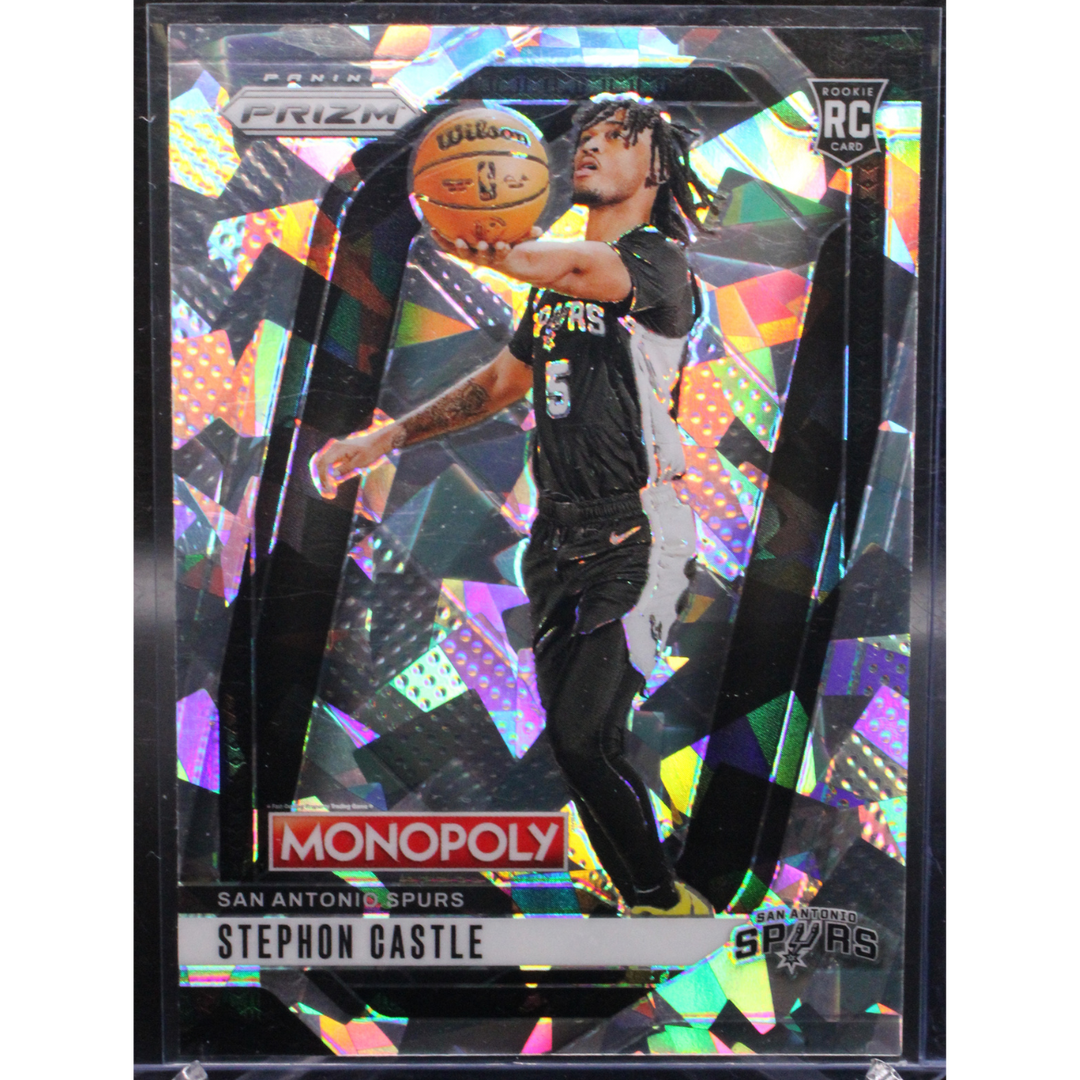 2024 Panini Prizm Monopoly - Stephon Castle 75 - Cracked Ice