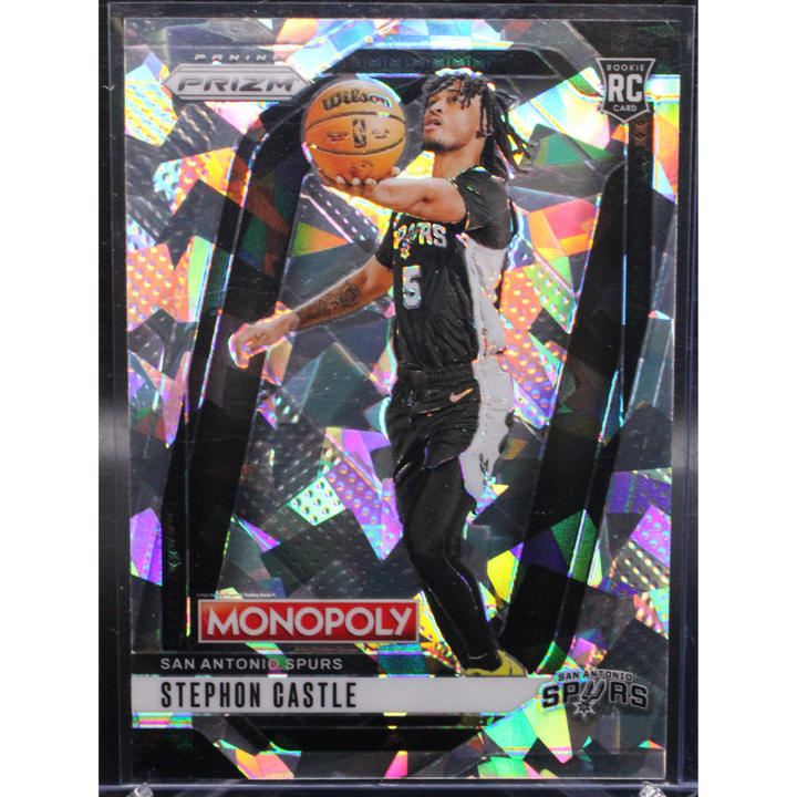 2024 Panini Prizm Monopoly - Stephon Castle 75 - Cracked Ice