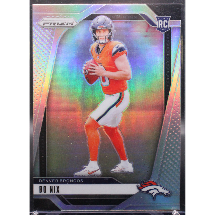 2024 Panini Prizm Football - Bo Nix 308 - Silver