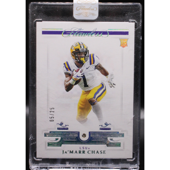 2021 Panini Flawless Collegiate - Ja'Marr Chase 124 - Flawless Diamond