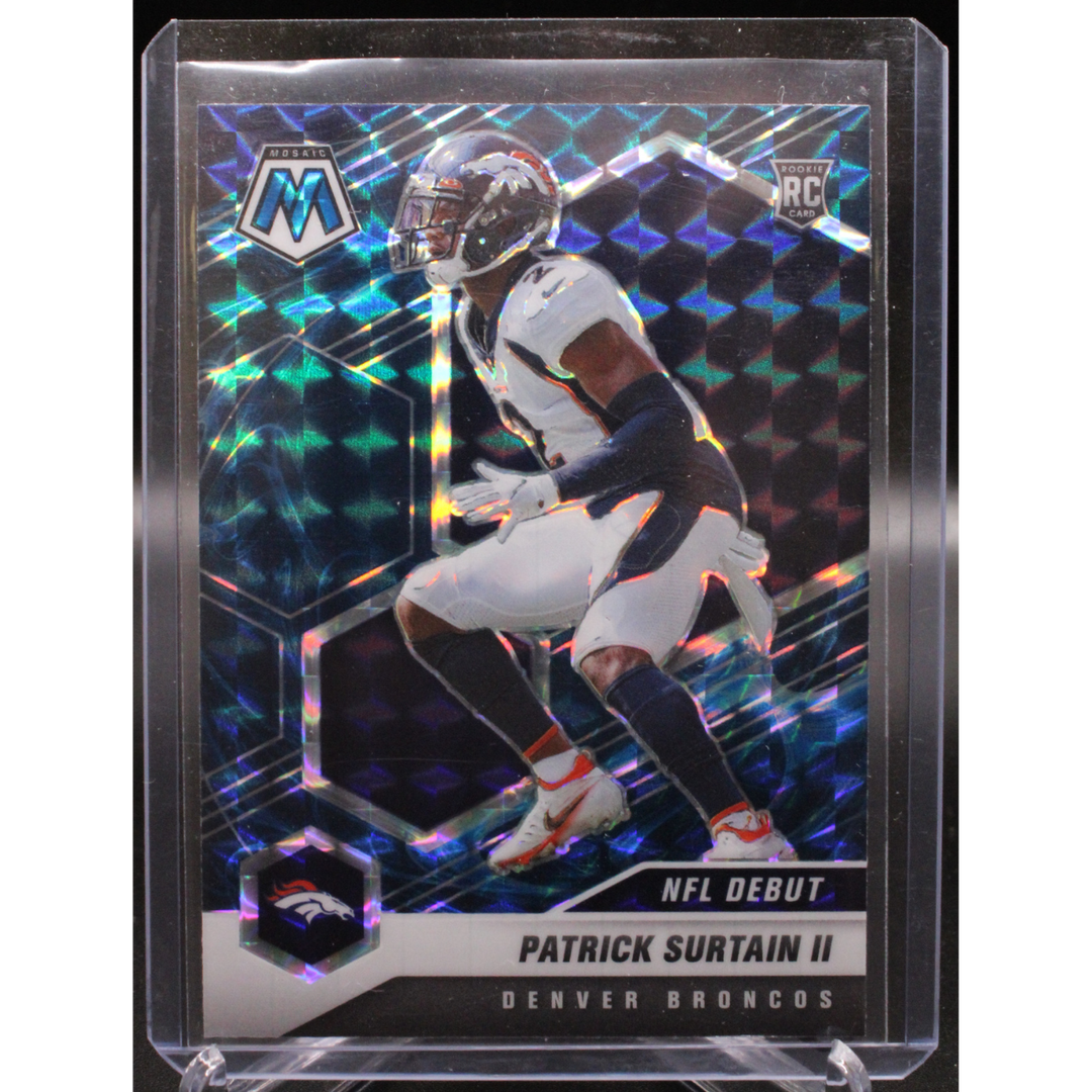 2021 Panini Mosaic Football - Patrick Surtain 256 - Genesis