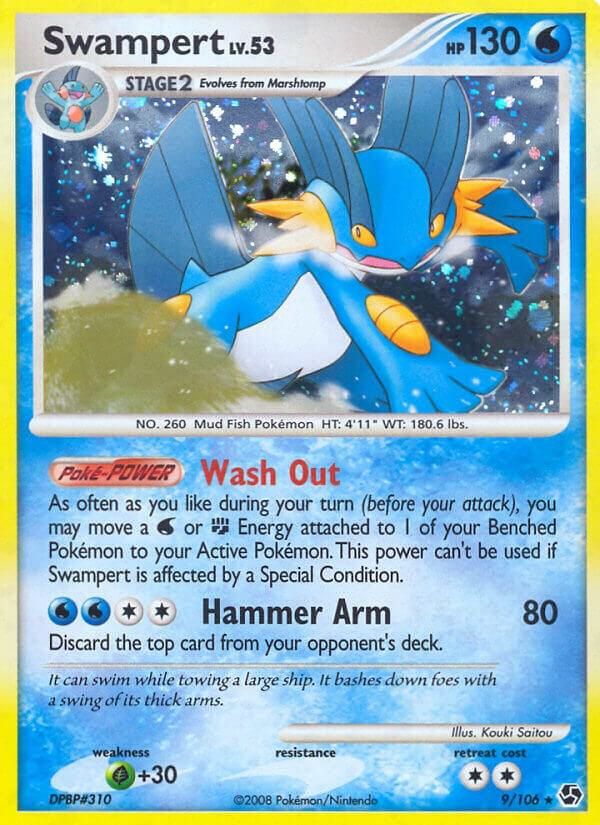 Swampert - Great Encounters (GE) Reverse Holo