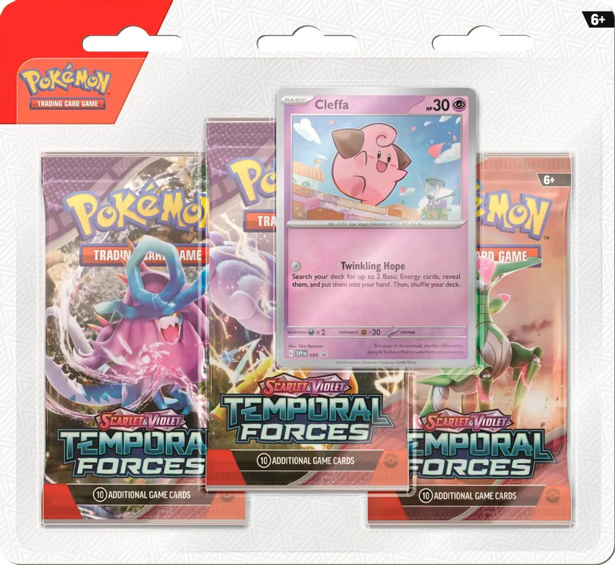 Scarlet & Violet - Temporal Forces 3 Pack Blister