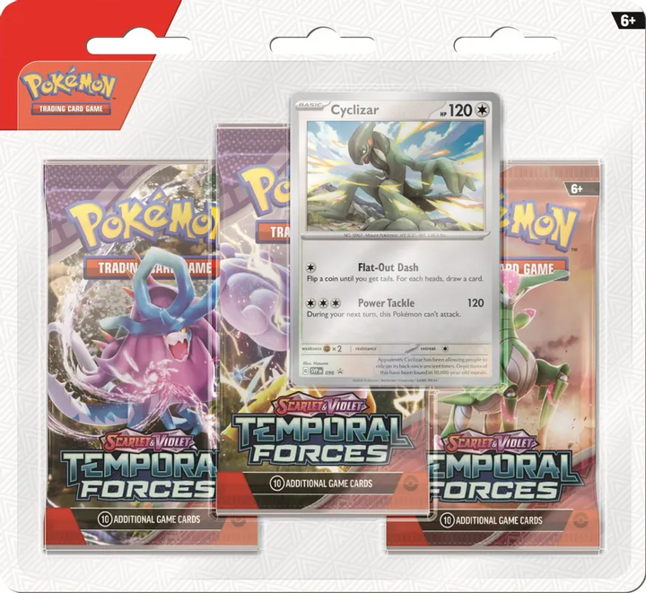 Scarlet & Violet - Temporal Forces 3 Pack Blister