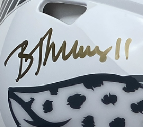 Brian Thomas Jr Autographed Signed Full Size Authentic Riddell NFL Speed Helmet