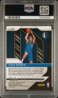 2018 Panini Prizm Basketball - Luka Doncic 280 - PSA 10