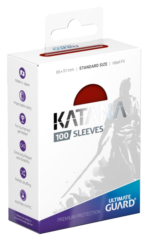Ultimate Guard Katana Sleeves (Standard Size 100 Pack) - Various Color Cash Cards Unlimited Ultimate Guard Katana Sleeves (Standard Size 100 Pack) - Various Color Cash Cards Unlimited