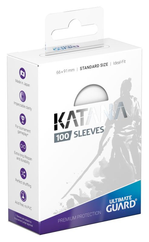 Ultimate Guard Katana Sleeves (Standard Size 100 Pack)