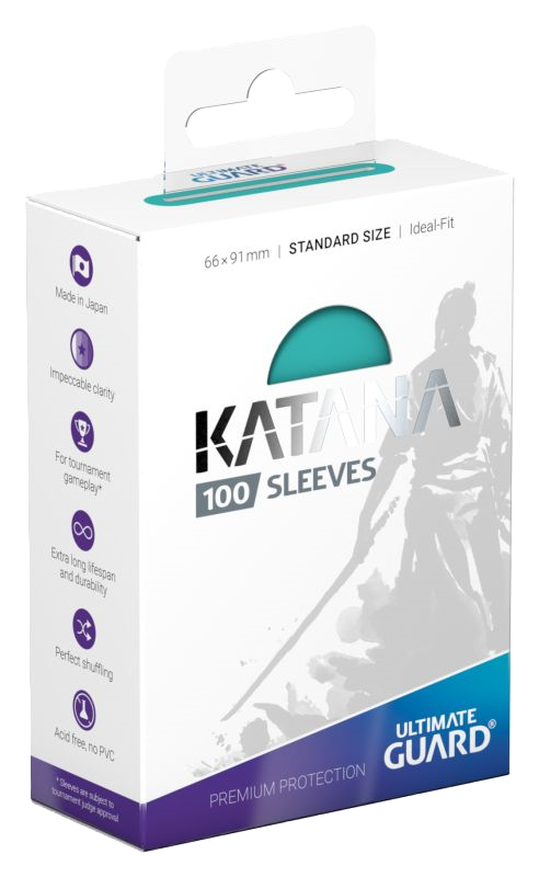 katanas card sleeves Ultimate Guard Katana Sleeves (Standard Size 100 Pack)