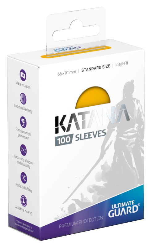 Ultimate Guard Katana Sleeves (Standard Size 100 Pack)