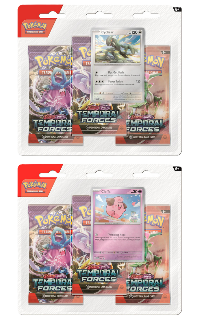 Scarlet & Violet - Temporal Forces 3 Pack Blister