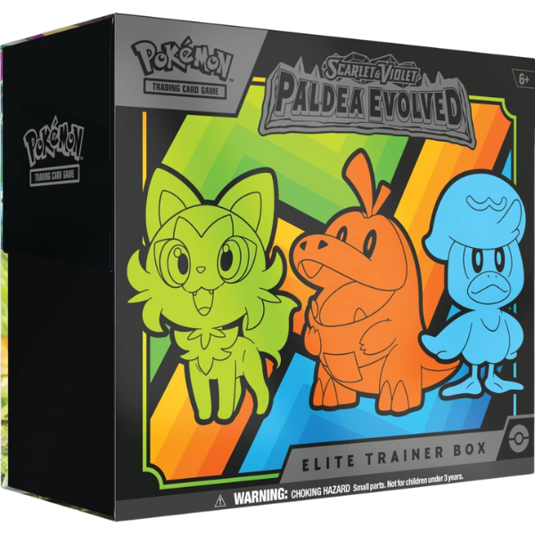 Scarlet & Violet - Paldea Evolved Elite Trainer Box - Pokemon TCG