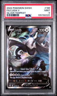 Lugia V 186/195 Silver Tempest - 2022 Pokemon - PSA 9