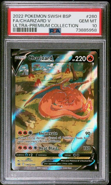 Charizard V Ultra-Premium Collection Promo - 2022 Pokemon - PSA 10