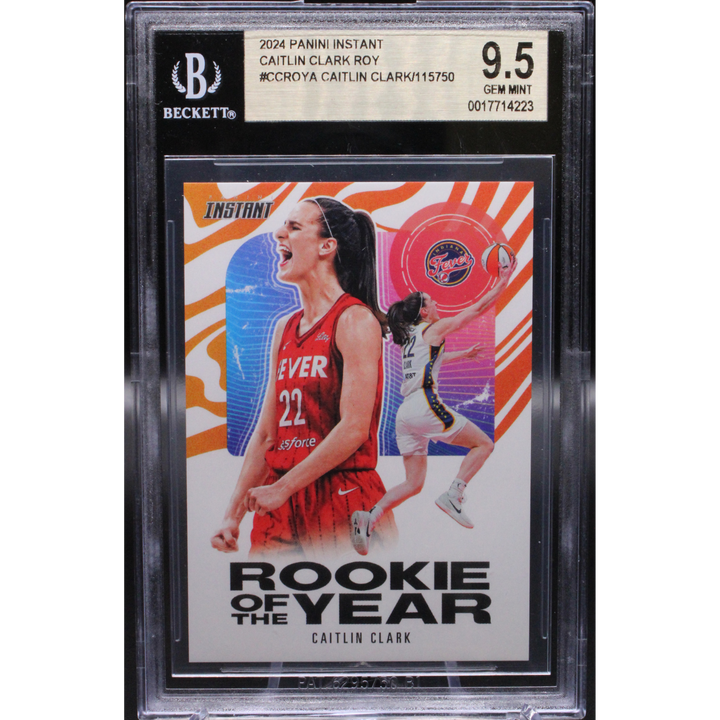 2024 Panini Instant Caitlin Clark ROY CCROY-A /115750 BGS 9.5