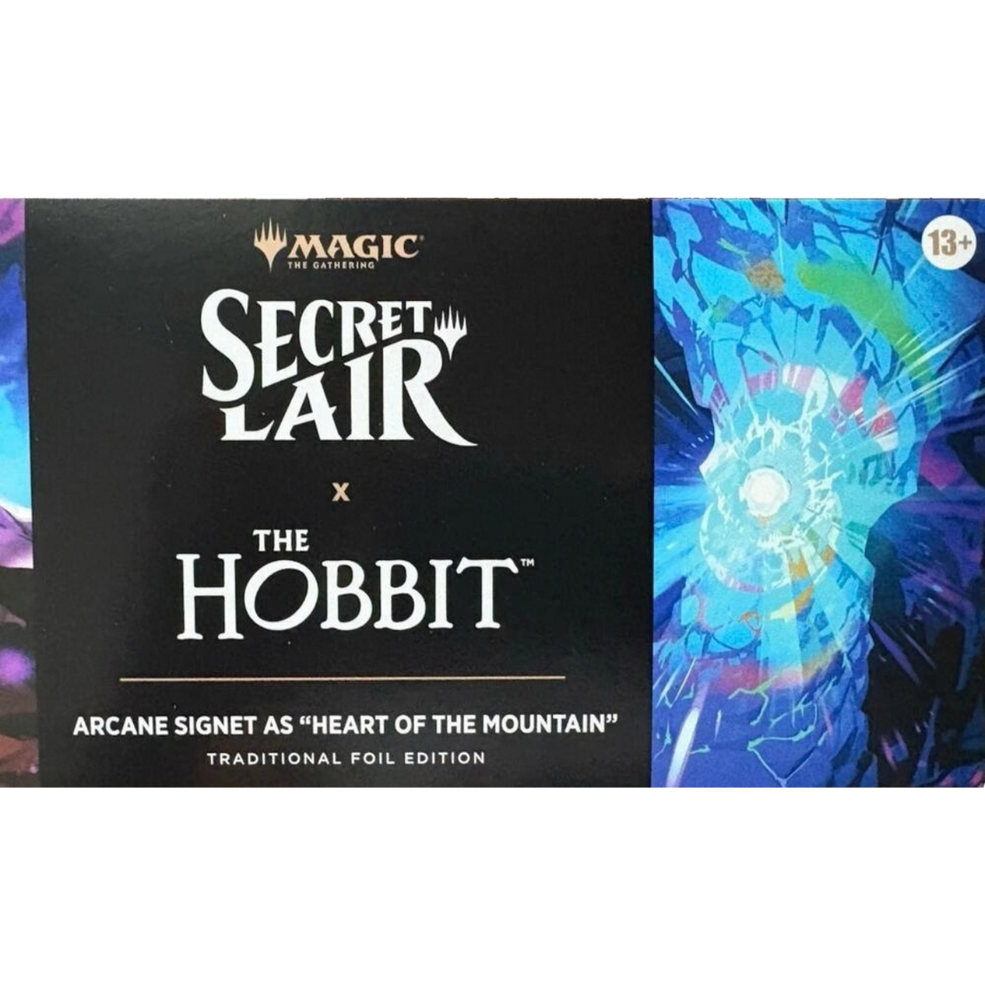 Secret Lair Drop: Secret Lair x The Hobbit - Arcane Signet As "Heat of the Mountain" - Traditional Foil Edition