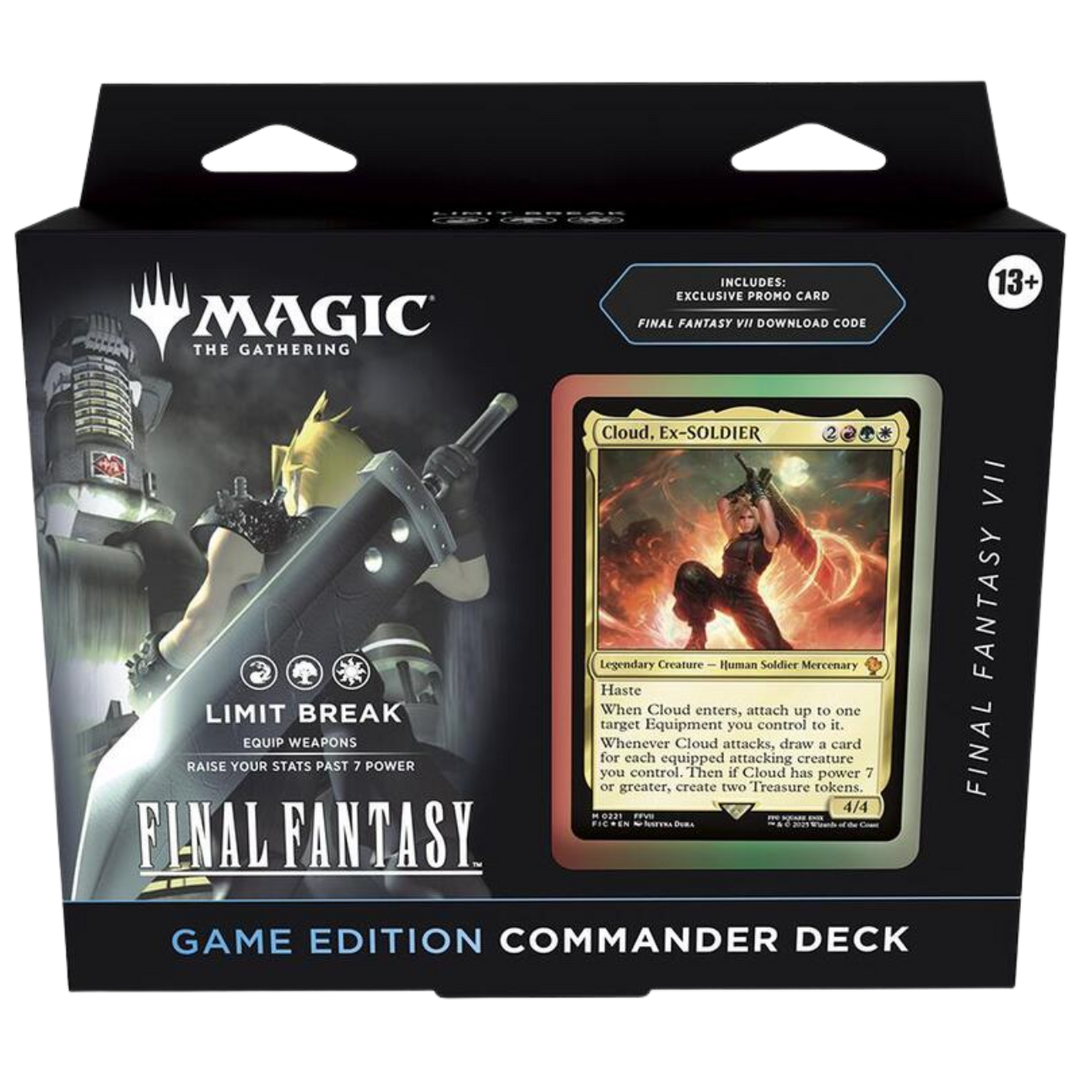 Magic: The Gathering Final Fantasy VII Limit Break (Game Edition) Comm Cash Cards Unlimited Magic: The Gathering Final Fantasy VII Limit Break (Game Edition) Comm Cash Cards Unlimited