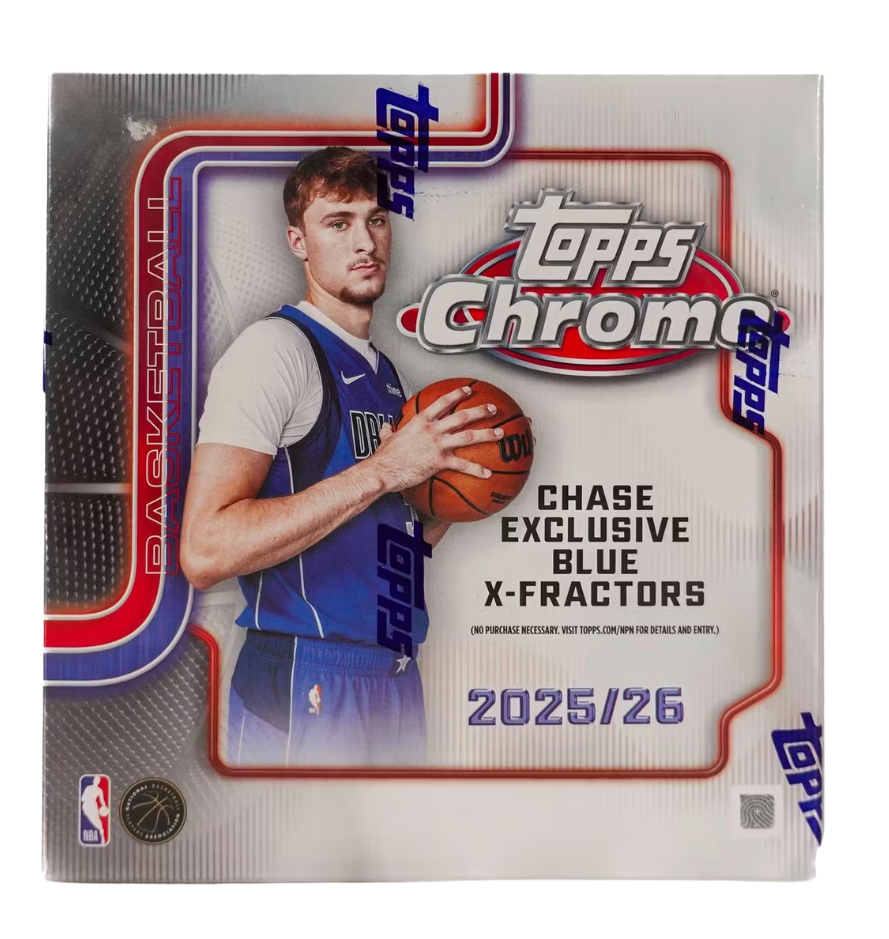 2025-26 Topps Chrome Basketball Mega Box