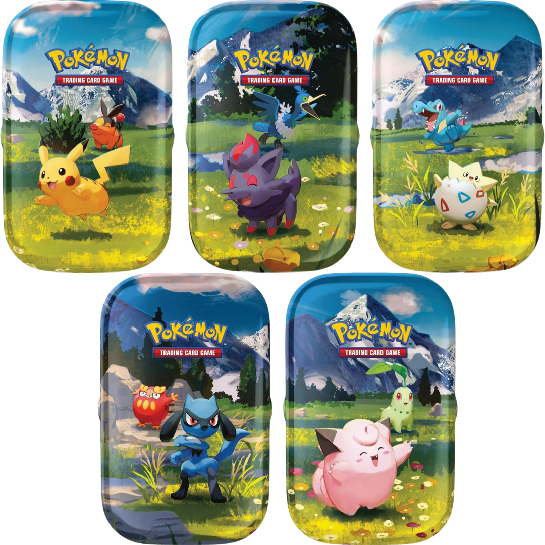 pokemon cards tin target Pokemon Mega Evolution