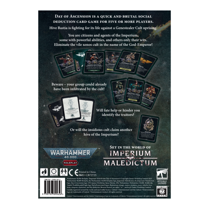 Warhammer 40k - Day Of Ascension Card Game