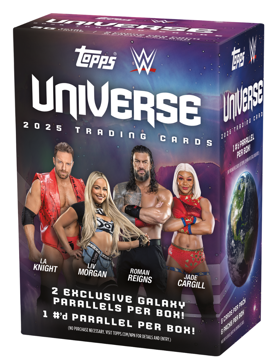 2025 Topps WWE Universe Wrestling Blaster Box