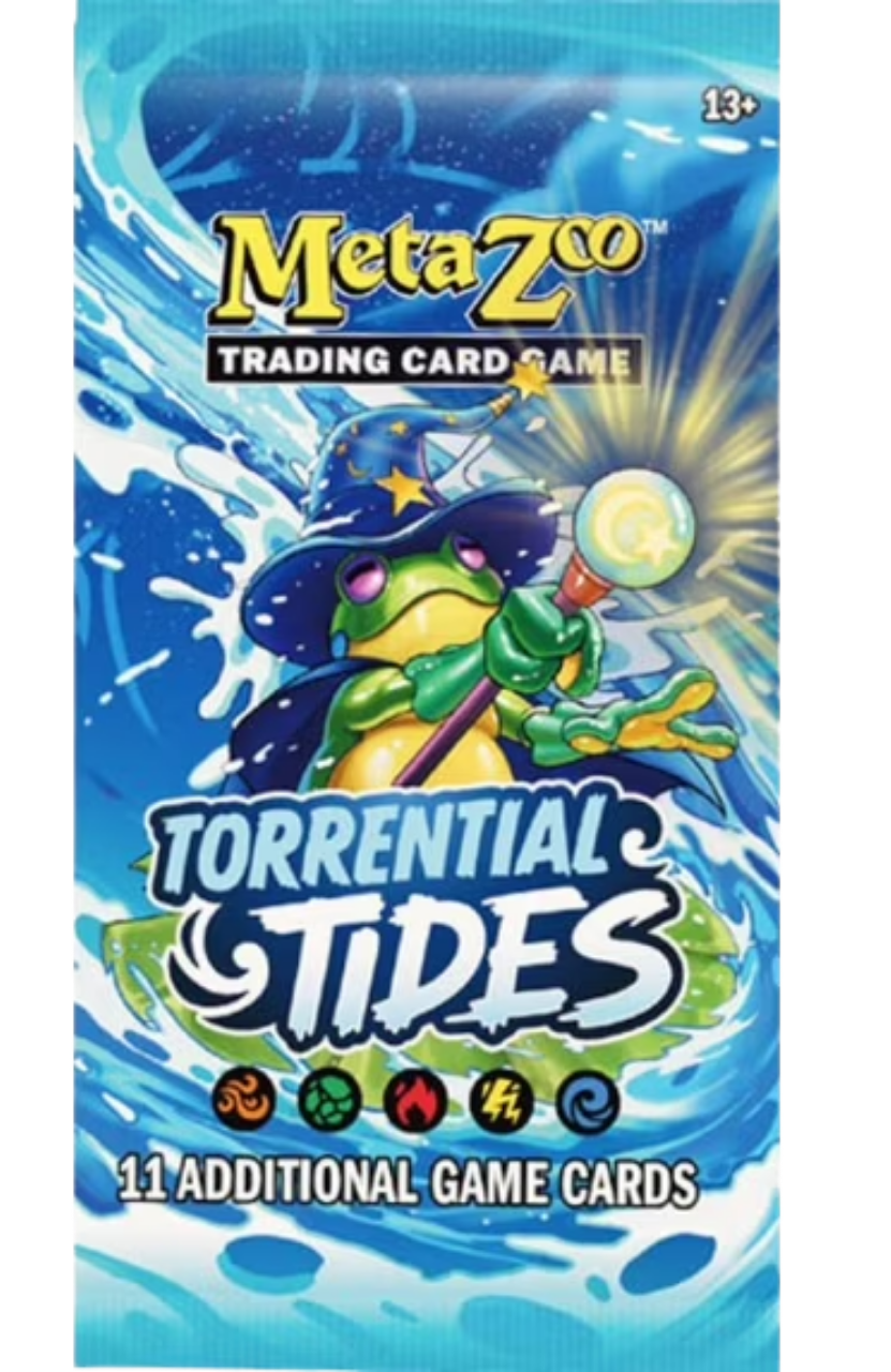 metazoo tcg booster box TCG: Seance 1ST Edition (36CT) MetaZoo Torrential Tides Booster Pack