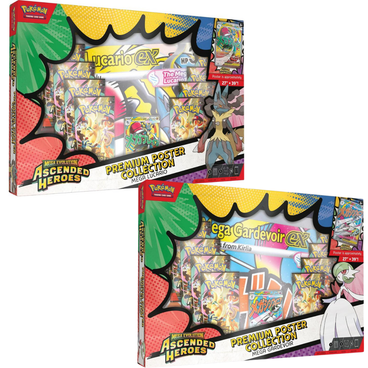 Pokemon Mega Evolution - Ascended Heroes Premium Poster Collection