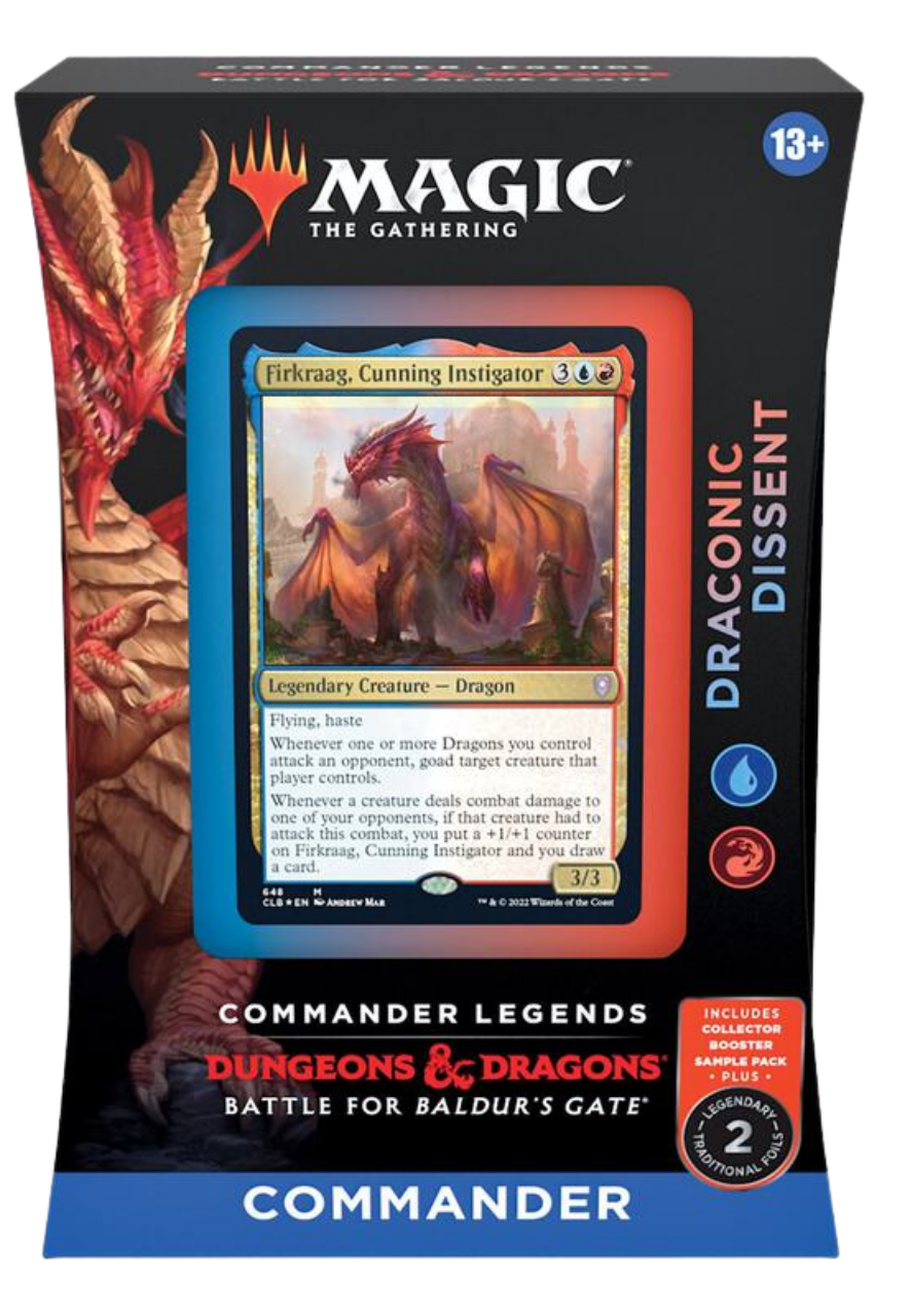 Commander Legends: Battle for Baldur's Gate - Deck Commandant Draconic Dissent