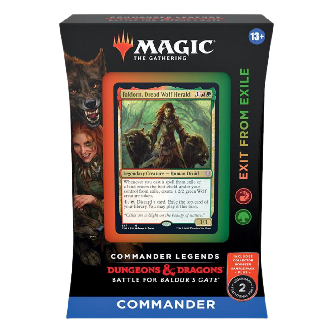 Commander Legends: Battle for Baldur's Gate - Exit from Exile Commander Deck